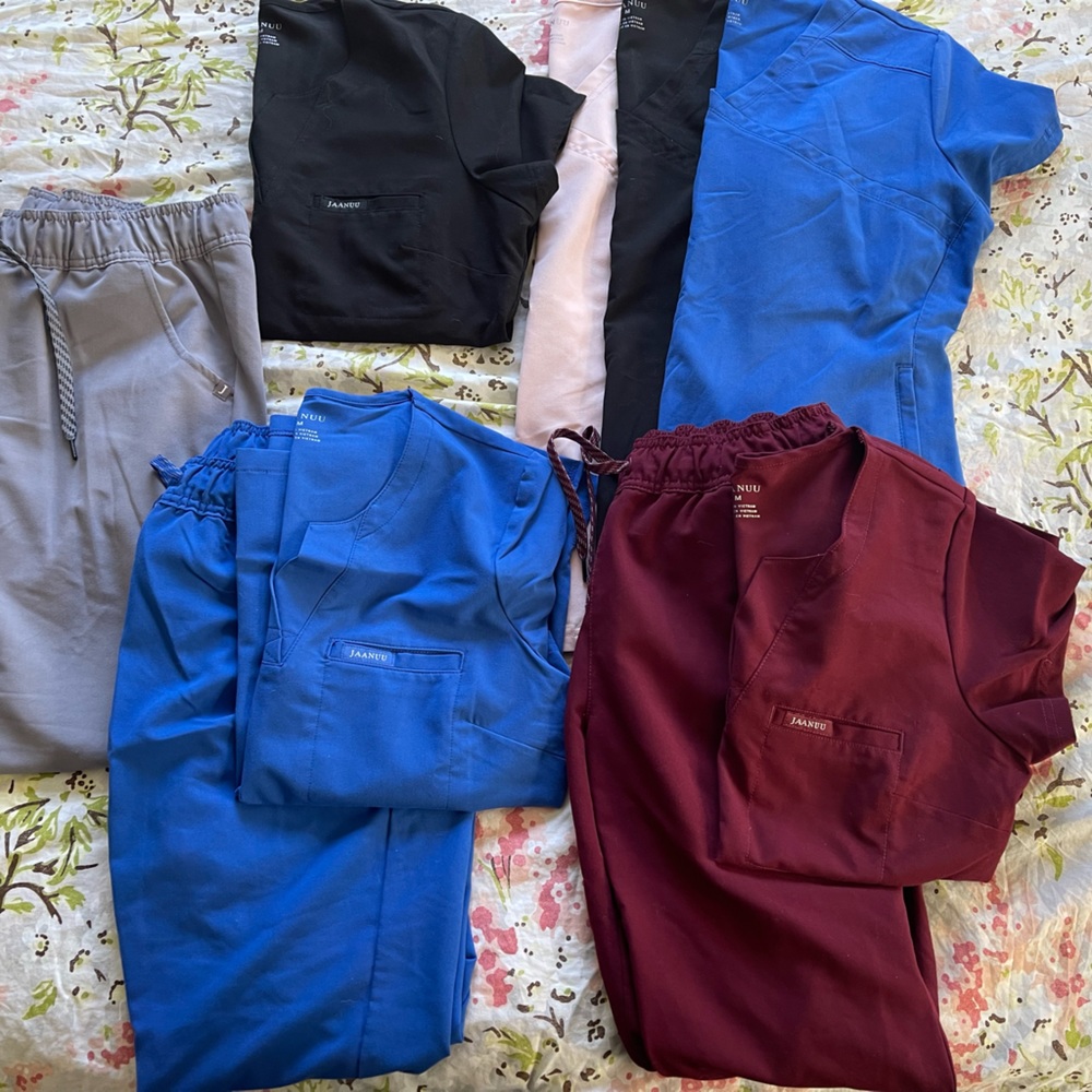 Jaanuu Scrubs! Only worn once or not at all!